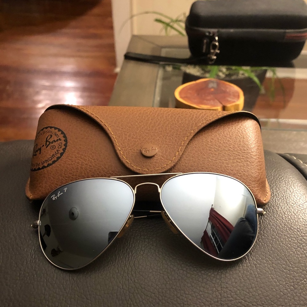 Ray Ban Aviator Sunglasses- Polarized